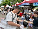 民眾踴躍參加摸彩